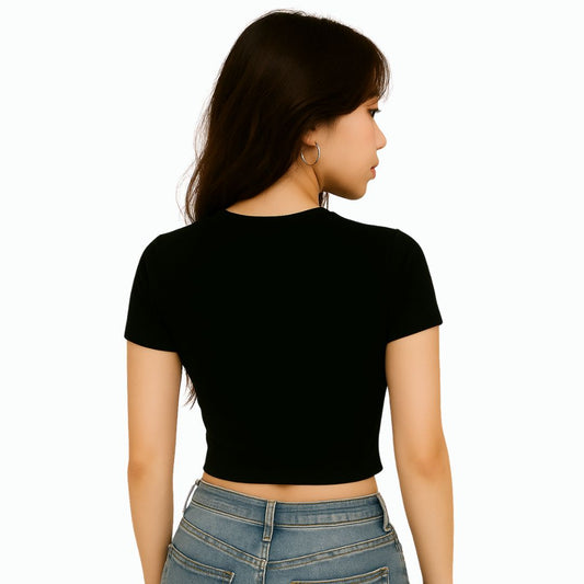 Women's Summer Crew Neck Slim T-Shirt